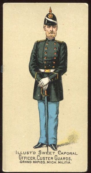 147 Officer Custer Guards Grand Rapids Mich Militia